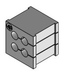 ICOTEK - KT 4/5 GY GOMMINO PICCOLO 4XD5 MM IP54