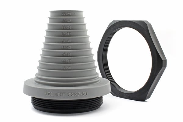 ICOTEK - KEL-DPF 25/3-12 GY PASS.TONDO IP68D.3-12