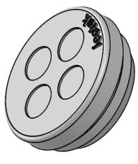 ICOTEK - KEL-DP 25/6 A GYPASS.TONDO.SCATTOIP65