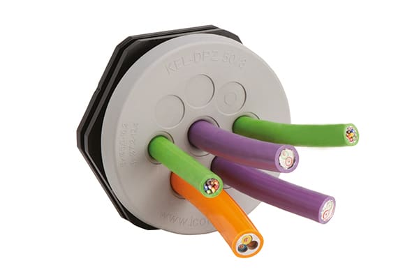 ICOTEK - KEL-DPZ 50/ 8 GY PASS.TONDO IP68 43750