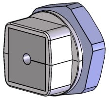 ICOTEK - QVT 25 GY PRESS DIVISIBILE IP54 1/-