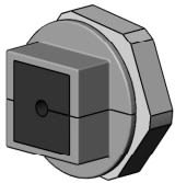 ICOTEK - QVT 32 GY PRESS.DIVISIBILE IP54 1/-