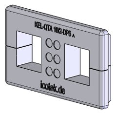ICOTEK - KEL-QTA 10/2 - DP 6 A SUPP.DIV.IP54 43656