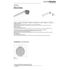 IDEALLUX - ZITA SENSOR I CORRIDOR 52W 6190LM 4000K IZTSI6N
