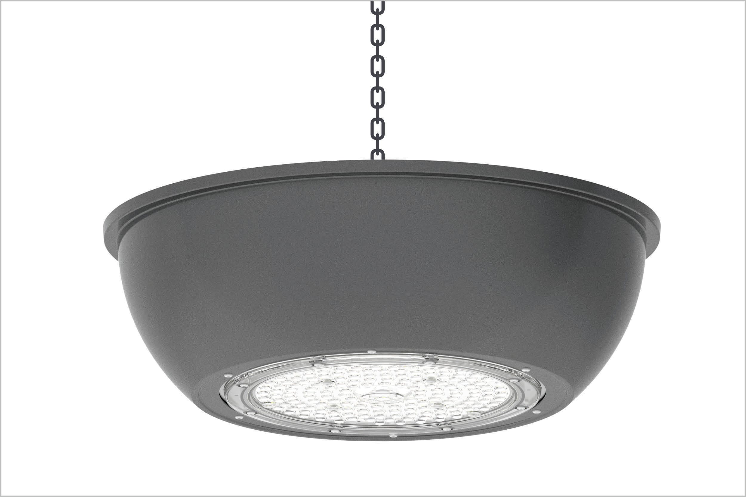 IDEALLUX - LUI 124W 21600LM 4000K CAE NERO DLU120N02