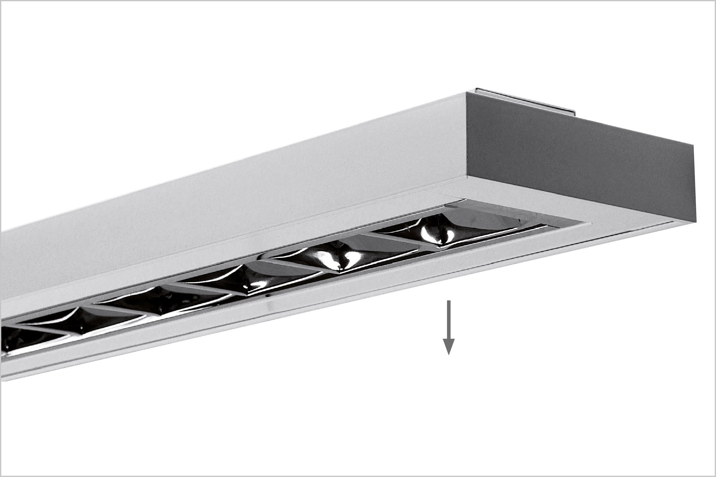 IDEALLUX - FLAT LN DRK ED 44W 7980LM 3.0K CA BI