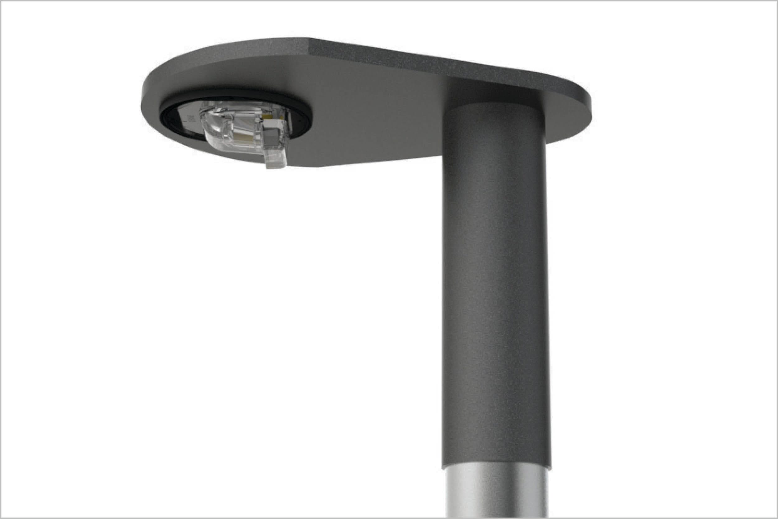 IDEALLUX - BROWNIE O 50W 7600LM 4000K ON/OFF BLACK