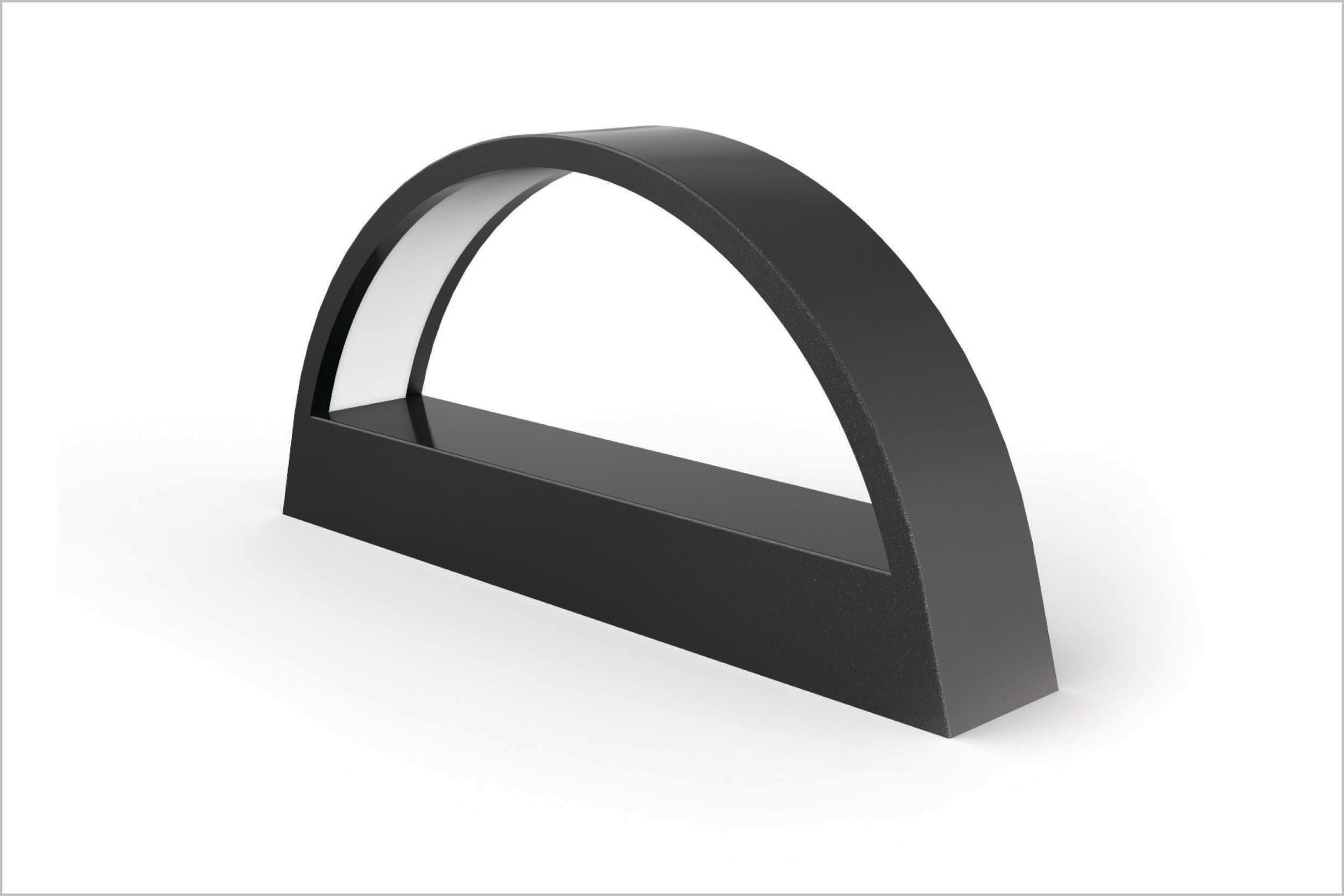 IDEALLUX - CROKET 6W 1000LM 4000K ON/OFF BLACK M