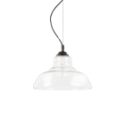 IDEAL LUX - BISTRO' SP1 PLATE TRASPARENTE