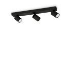 IDEAL LUX - RUDY PL3 ROUND NERO