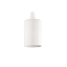 IDEAL LUX - PORTALAMPADA E27 LISCIO BIANCO