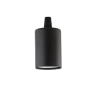 IDEAL LUX - PORTALAMPADA E27 LISCIO NERO