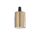 IDEAL LUX - PORTALAMPADA E27 LISCIO OTTONE