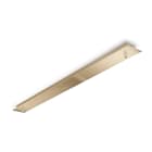 IDEAL LUX - ROSONE LINEARE 3 LUCI OTTONE