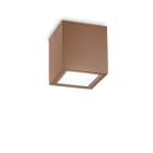 IDEAL LUX - TECHO PL1 SQUARE D15 COFFEE