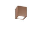 IDEAL LUX - TECHO PL1 SQUARE D09 COFFEE