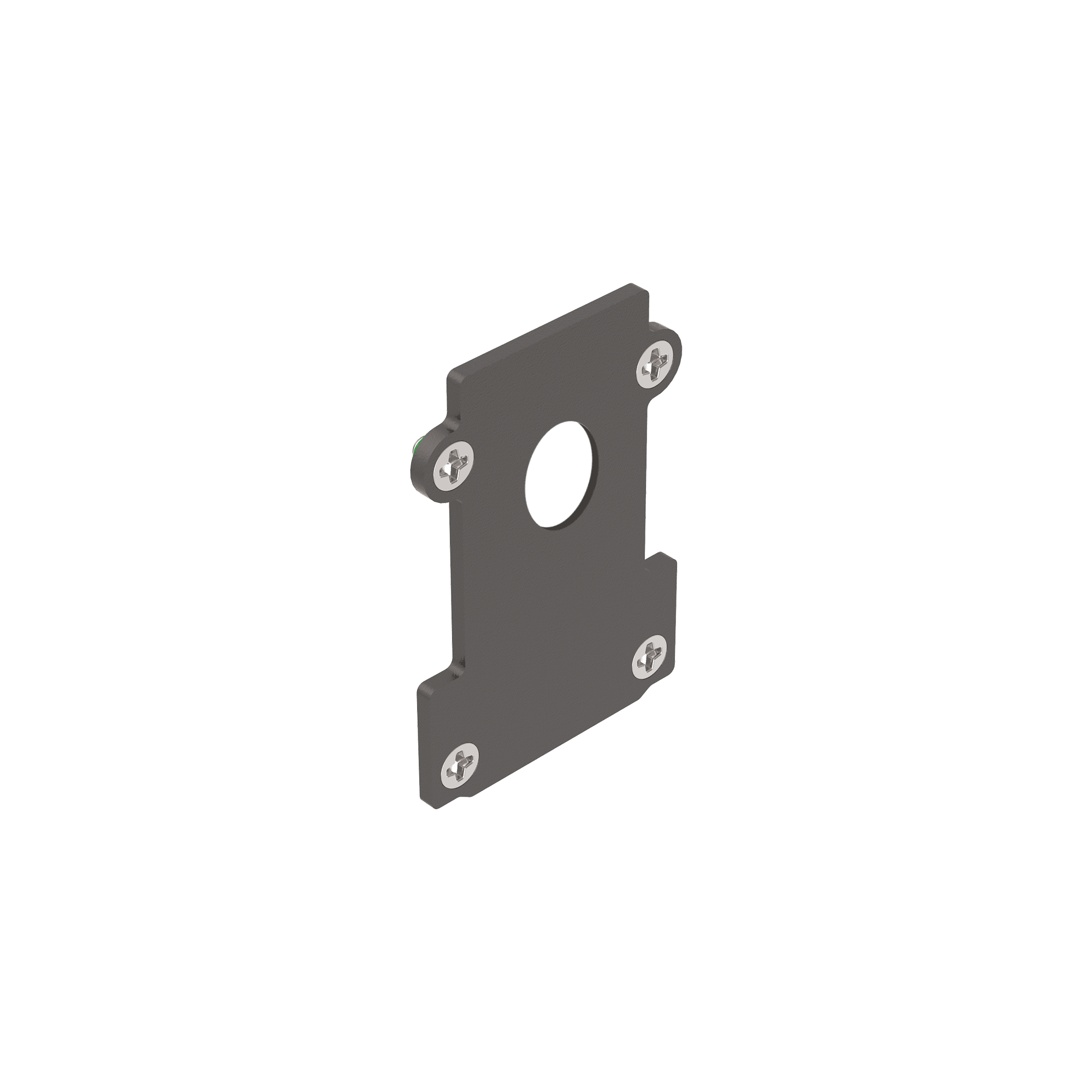IDEAL LUX - EGO END CAP RECESSED CON FORO BK