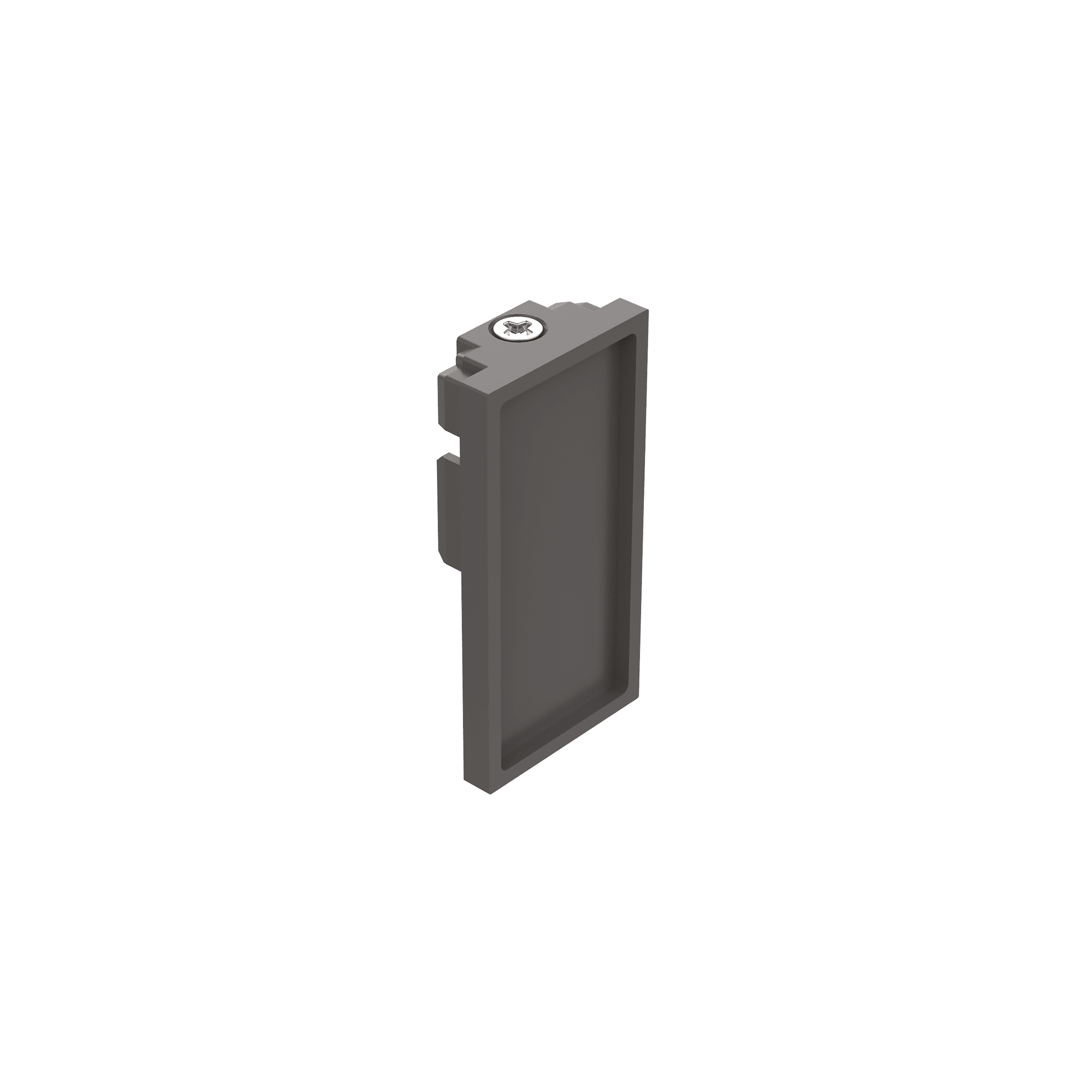 IDEAL LUX - EGO END CAP HIGH SENZA FORO BK