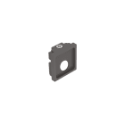 IDEAL LUX - EGO END CAP LOW CON FORO BK