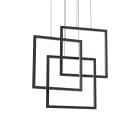 IDEAL LUX - FRAME SP QUADRATO NERO 3000K