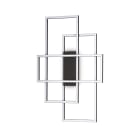IDEAL LUX - FRAME PL RETTANGOLO NERO 3000K