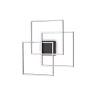 IDEAL LUX - FRAME PL QUADRATO NERO 3000K