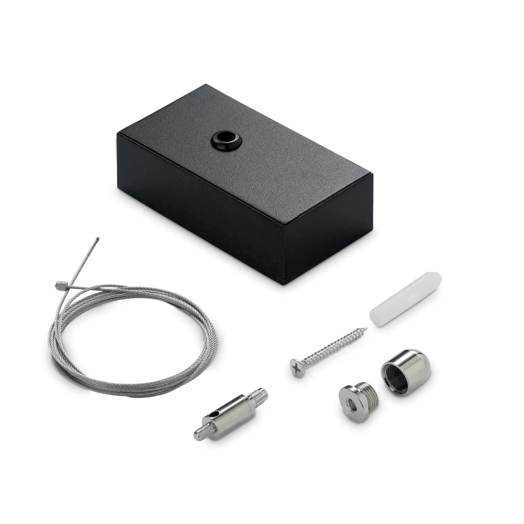 IDEAL LUX - STEEL KIT SINGLE STEEL CABLE 2 MT + BK C