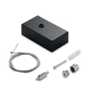 IDEAL LUX - STEEL KIT SINGLE STEEL CABLE 2 MT + BK C