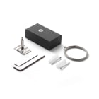 IDEAL LUX - FLUO KIT SINGLE STEEL CABLE 5 MT + BK CE