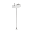 IDEAL LUX - EGO KIT SINGLE STEEL CABLE 2 MT + CEILIN