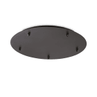 IDEAL LUX - ROSONE STANDARD 5 LUCI NERO