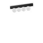 IDEAL LUX - PING PONG PL4 NERO