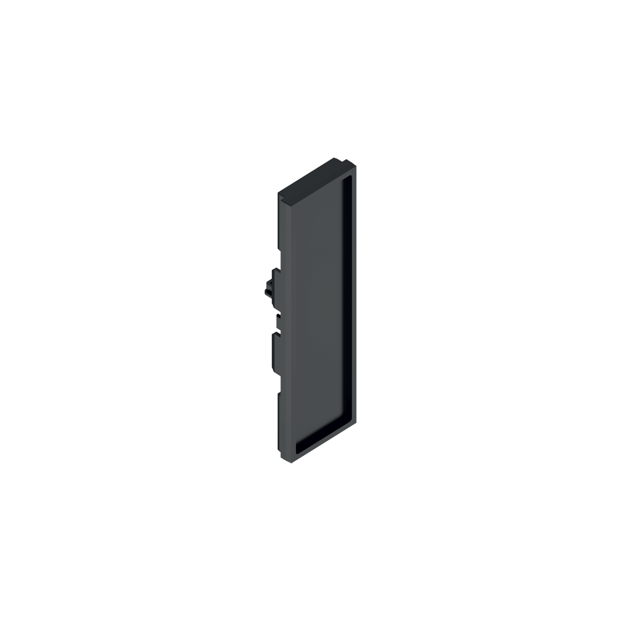 IDEAL LUX - EGO END CAP BI-EMISSION SENZA FORO BK