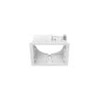 IDEAL LUX - ZEUS FRAME TRIM SQUARE 21W WH