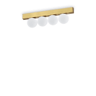 IDEAL LUX - PING PONG PL4 OTTONE