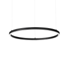IDEAL LUX - ORACLE SLIM SP D090 ROUND 4000K DALI BK