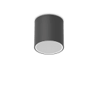 IDEAL LUX - TECHO PL1 ROUND D15 NERO