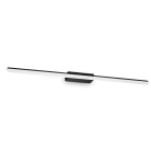 IDEAL LUX - RIFLESSO AP D82 NERO