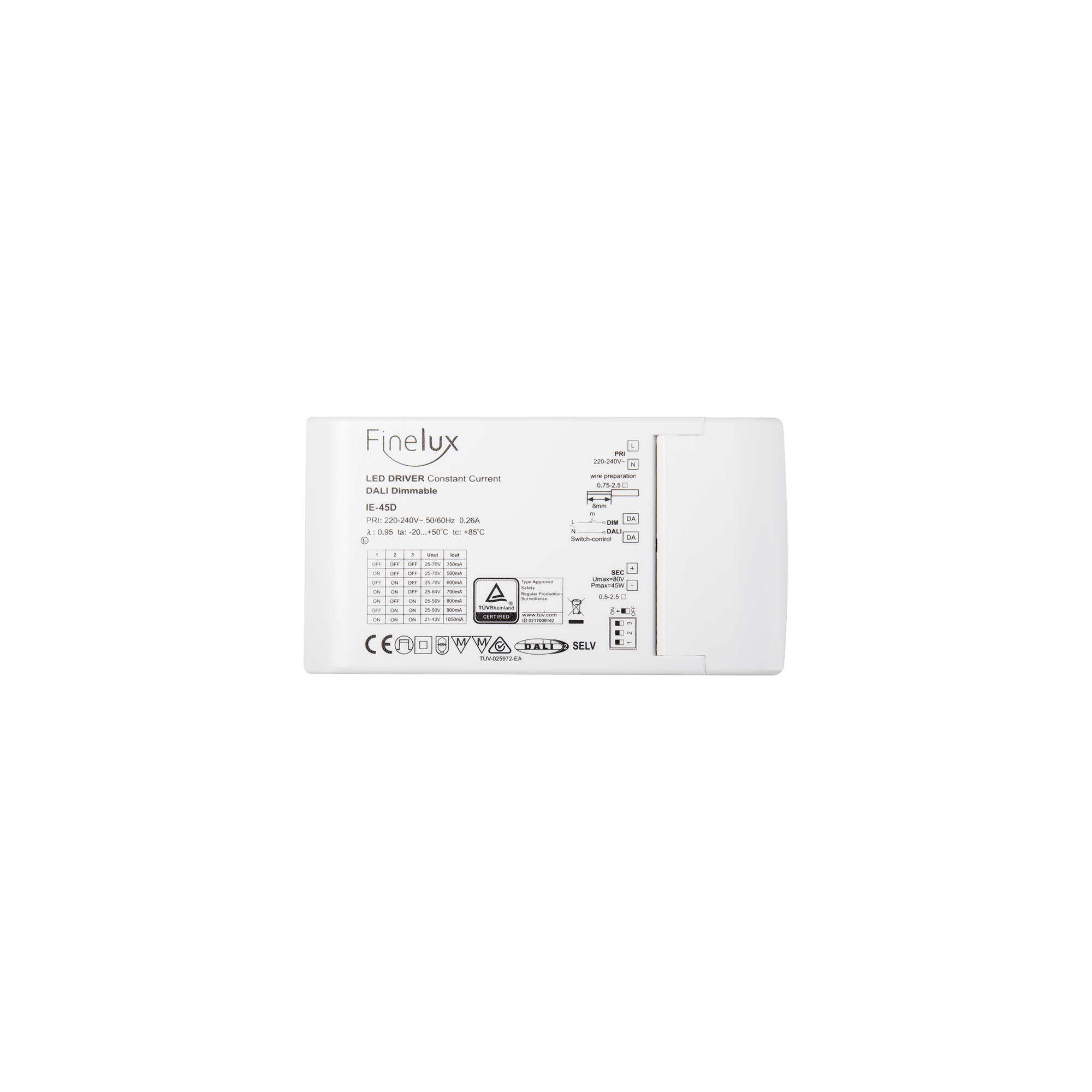 IDEAL LUX - NOVA ALIMENTATORE DALI/PUSH 20W 500MA
