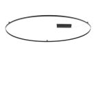 IDEAL LUX - ORACLE SLIM PL D150 ROUND 3000K ON-OFF N