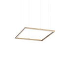 IDEAL LUX - ORACLE SLIM SP D050 SQUARE 3000K ON-OFF