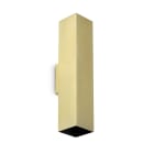 IDEAL LUX - LOOK AP2 SQUARE D60 H300 OTTONE