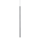 IDEAL LUX - LOOK LED SP1 ROUND D16 H1000 ON-OFF NERO