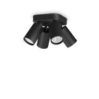 IDEAL LUX - DYNAMITE PL4 ROUND NERO