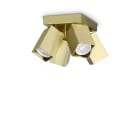 IDEAL LUX - DYNAMITE PL4 SQUARE OTTONE