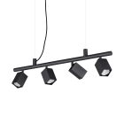 IDEAL LUX - DYNAMITE SP4 SQUARE NERO