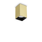 IDEAL LUX - LOOK PL1 SQUARE D60 H100 OTTONE