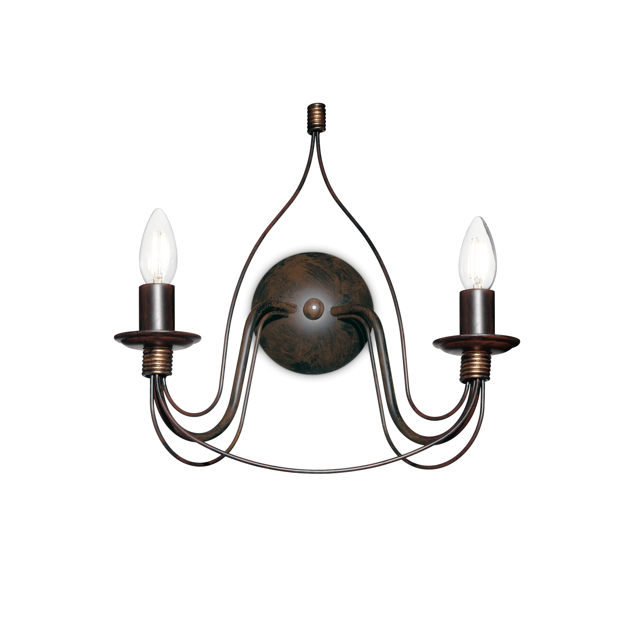 IDEAL LUX - CORTE AP2 RUGGINE
