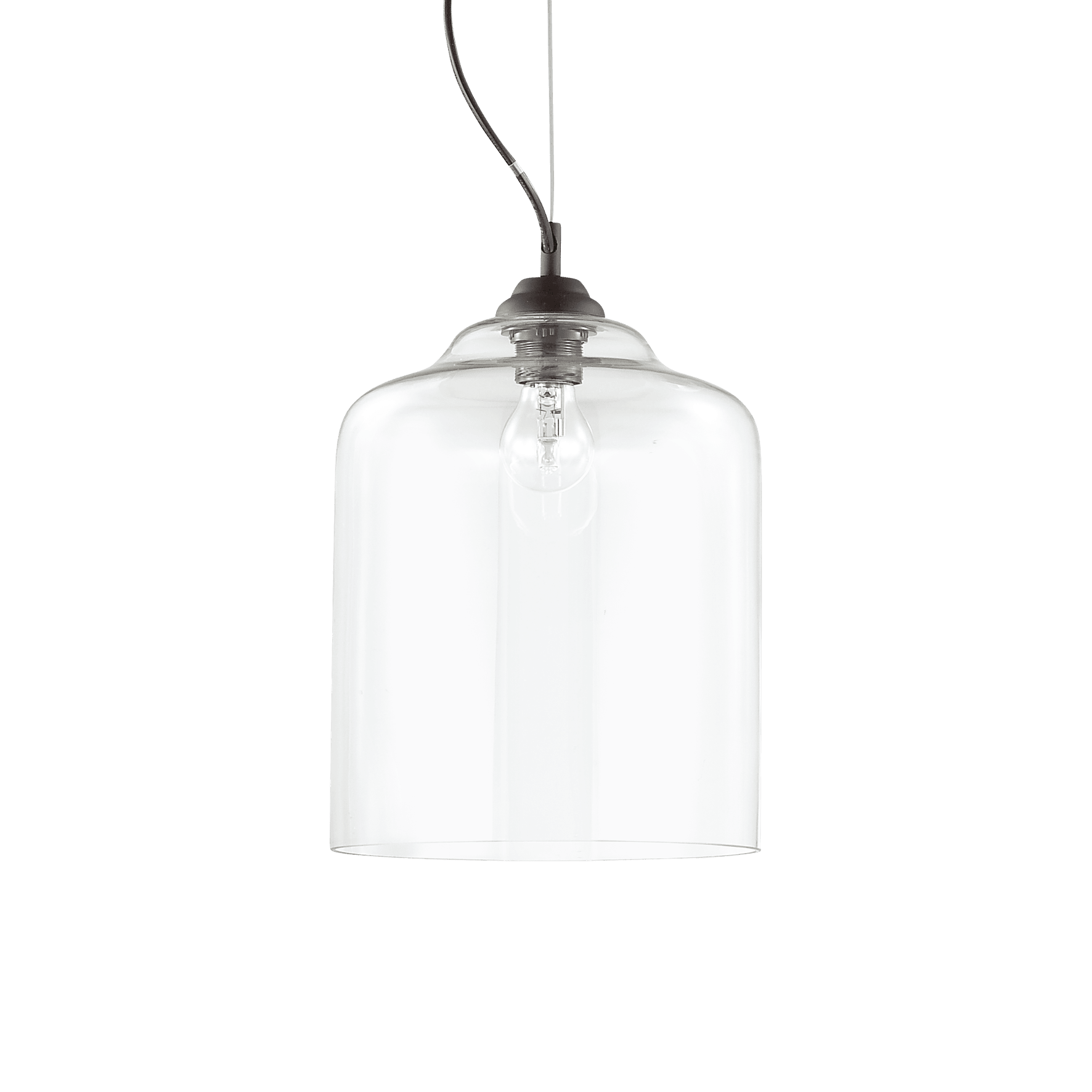 IDEAL LUX - BISTRO' SP1 SQUARE TRASPARENTE