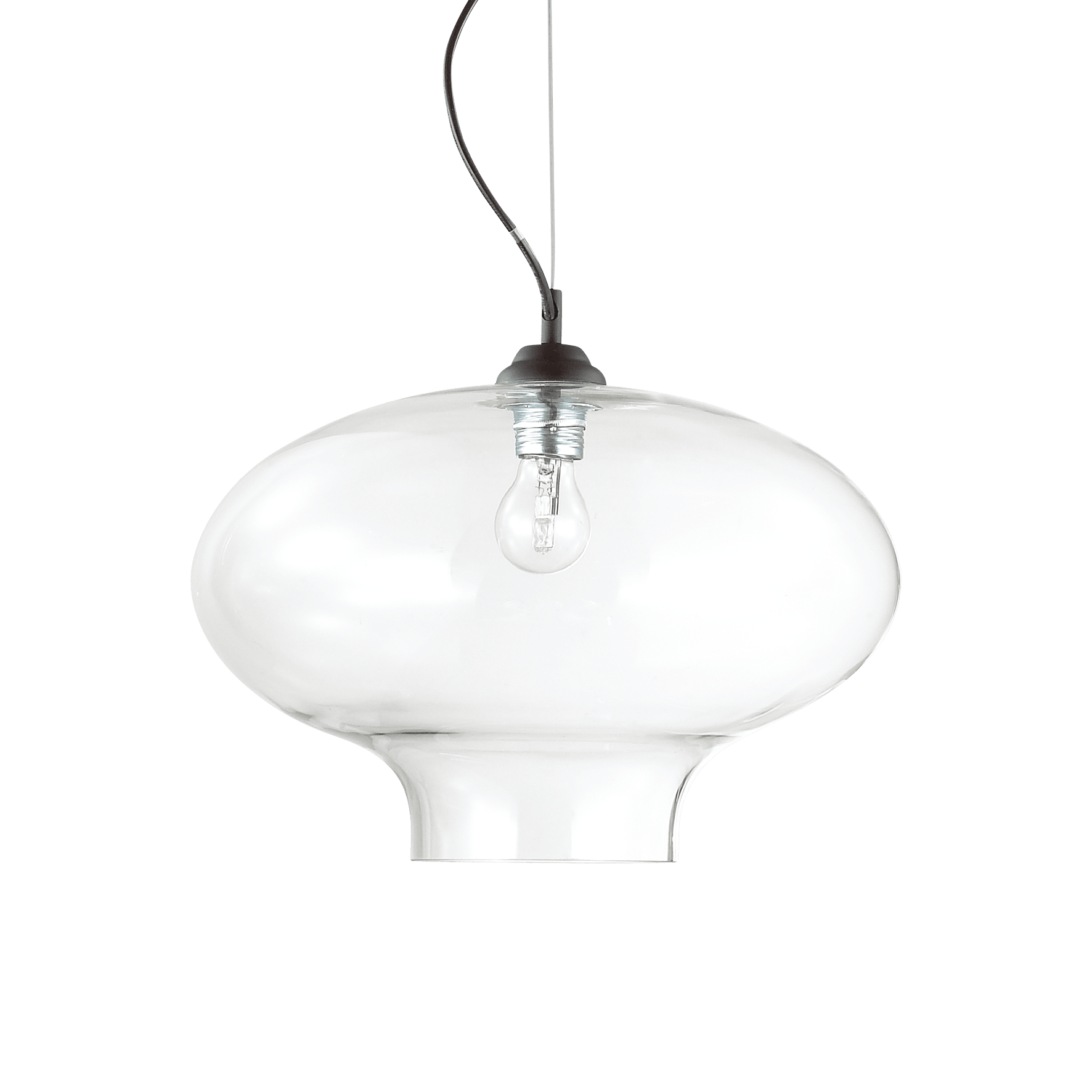 IDEAL LUX - BISTRO' SP1 ROUND TRASPARENTE 120898